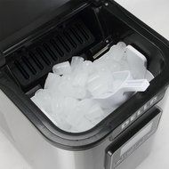 Della Electric Ice Maker Machine Express 26lbs/ Day with LCD Display Clock, Timer, Status -Stainless Steel N6