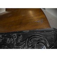 ZLINE 61 in. Extended Wooden Chimney and Crown in Antigua and Walnut