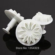 2016 hot sale kitchen 47 pcs Sugarcraft Cake Decorating Fondant Icing Plunger Tools cookie Mold Mould FULI N5