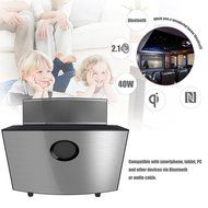 Vomercy Wireless Speakers Bluetooth Speakers Home Theatre Speakers Subwoofer Deep Bass QI Wireless Charging NFC...