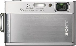 Sony Cybershot DSCT300/B 10.1MP Digital Camera with 5x Optical Zoom with Super Steady Shot (Black) N4