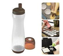 GYM 2 Pack Pancake Cupcake Waffle Muffin Batter Pen- Squeeze Bottle- Syrup Dispenser for Cakes, Pancakes, Cupcakes... N6