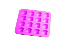 Siliconezone My Animals Collection 6.9&quot; Non-Stick Silicone Panda Chocolate Mold, Green N21