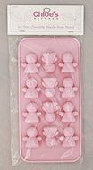 Zoie + Chloe Silicone Ice Tray &amp; Mold for Gummy Bear, Jello, Chocolate, Soap, Crayon and More! N2