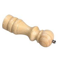 6Inch Classical Wooden Oak Pepper Spice Salt Corn Mill Grinder Muller