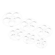 TOOGOO(R) 6Pcs Plum Blossom Cake Cookie Fondant Gum paste Modelling Decorating Tools Set N4
