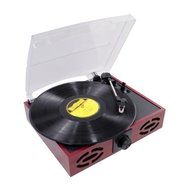 Pyle PVNT7U Retro Turntable 3 Speed W/ USB-to-PC &amp; Full Range Speakers Consumer Electronics