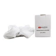 Kazoo Replacement Microfiber Cleaning Cloths for Steam Cleaner Use, White(2-Pack) N5