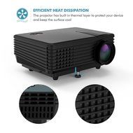 OEM H1 LED LCD (WVGA) Mini Video Projector - US Version (Includes Warranty) - Black (FP8048H1) N6