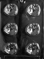 Cybrtrayd S066 Baseball Glove Chocolate Candy Mold with Exclusive Cybrtrayd Copyrighted Chocolate Molding Instructions