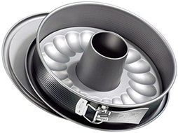 Zenker 6909 &quot;Energy&quot; Springform With Flat and Tubular Base, Anthracite Silver, 11.02&quot;