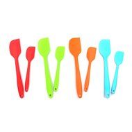 Peicees 8pcs Silicone Spatula for Cake Cream Pastry Butter Batter Mixing Cooking Baking N2