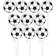 Soccer Ball Cupcake Picks - 36 pcs by Amscan