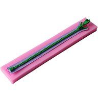 HUAL Zipper Silicone Baking Fondant Cake Mold Sugarcraft Decoration Tool