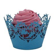 DZT196850 pcs Filigree Little Vine Lace Wrapper Cut Cupcake Wrapper Liner Baking Cup Muffin Case Trays Wedding... N2