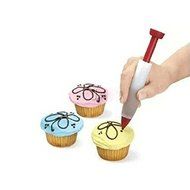 Silicone Cake Cookie Pastry Icing Syringe Cream Chocolate Plate Pen