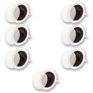 Acoustic Audio SP8c In Ceiling 8&quot; Home Theater 7 Speaker Set 2 Way 2100 Watt New SP8c-7S
