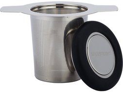 Simple Modern Tea Infuser 304 Stainless Steel Extra-Fine Brew-in-Mug Tea Strainer with Silicone Lined Lid - Best... N8