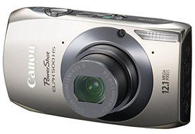 Canon PowerShot 5128B001 500 HS Digital ELPH Camera - 12.1 Megapixels - 4.4x Optical Zoom/4x Digital Zoom - 3.2...
