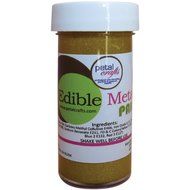 Petal Crafts Edible Metallic Paint, Light Gold