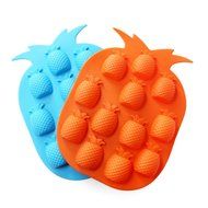 Candy Making Molds, 2PCS YYP [12 Cavity Pineapple Shape Mold] Silicone Candy Molds for Home Baking - Reusable...