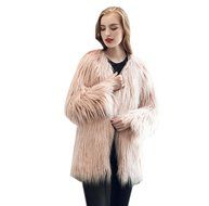 Outerwear,Morecome Ladies Warm Faux Fur Fox Coat Jacket Winter Outerwear N5