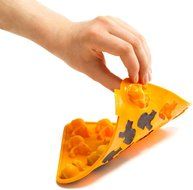 Siliconezone My Animals Collection 6.9" Non-Stick Silicone Panda Chocolate Mold, Green N28