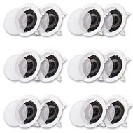 Acoustic Audio CS-IC53-6PR 250 Watt 5.25&quot; 3-Way Home Theater In-Wall/Ceiling Speakers (6-Pair)