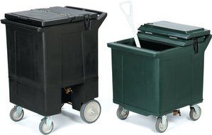 Carlisle Cateraide Mobile Ice Bin Caddy, Portable Beverage Merchandiser N6