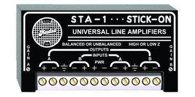 RDL STA-1 Preamplifier 2 Identical Circuits Stereo or Dual Mono Operation - Power Supply Included