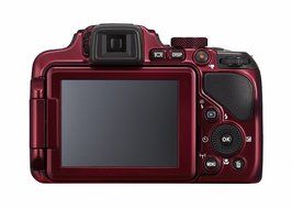 Nikon COOLPIX P600 16.1MP Optical 60x NIKKOR 921K LCD Full HD Wi-Fi Red - International Version (No Warranty) N2