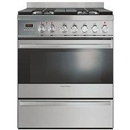 Fisher &amp; Paykel 30" Stainless Steel Freestanding Dual Fuel Range