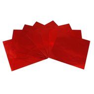 100 Pcs Gold Foil Wrappers Pack for Chocolate Sweets Confectionery Gold N4