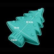 Bakeware &amp; Tools Baking Pastry Mould Christmas Tree Design Silicone Mold For Fondant Pudding Jelly Breads Brownie...