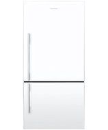 Fisher Paykel E522BRWFD5 32" ActiveSmart Bottom Freezer Refrigerator with 17.6 cu. ft. Capacity in White