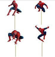 Spiderman Assorted Cupcake Picks Set of 12