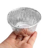 150pcs Disposable Aluminum Foil Baking Cookie Muffin Cupcake Egg Tart Mold Round Cake Cooking Tools Chocolate... N2