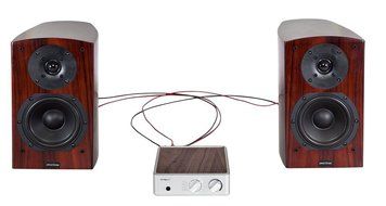 PS Audio Sprout Complete Hifi Home DAC Amp, High End Audio from Vinyl, Analog, Digital (Walnut) N2