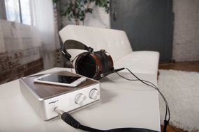 PS Audio Sprout Complete Hifi Home DAC Amp, High End Audio from Vinyl, Analog, Digital (Walnut) N3