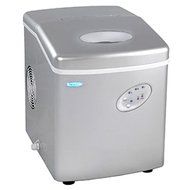 NewAir Appliance Silver Portable Ice Maker with Scoop N4