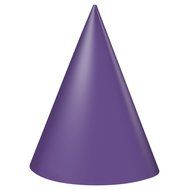 Party Hats, Red, 8 Count N4