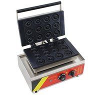 Open Kitchen NP-5 Commerical/Home Use 12pcs 110v 220v Electric Commercial 5cm Donut Doughnut Machine Maker Iron... N2