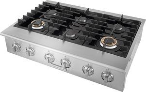 Electrolux ICON Professional E36GC76PPS 36" Pro-Style Rangetop with 6 Sealed Burners N3