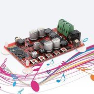 KKmoon TDA7492P 2*25W Wireless Bluetooth V4.0 Audio Receiver Digital Amplifier Board Module with AUX Interface N2