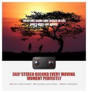 Chunnuan Professional Digital VR Camera 360 Dual-lens Larger Angle 360 panoramic UCVR EYE WIFI Full HD 1080P 4K... N6