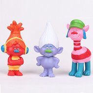 Cute! DreamWorks Trolls Poppy Doll Mini Figures Collectable Doll Choose Character Cake toppers