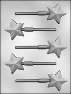 CK Products 2-Inch Faceted Star Chocolate Mold