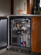 Perlick HP24FS-3-1R 24" Indoor-Use Built-in Undercounter Freezer with Rapidcool Forced Air Refrigeration System...