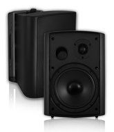 OSD Audio AP525-70V White 5.25-inch 2-Way 8 Ohm, 70V Commercial Indoor or Outdoor Speaker Pair N4