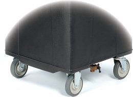 Carlisle Cateraide Mobile Ice Bin Caddy, Portable Beverage Merchandiser N8